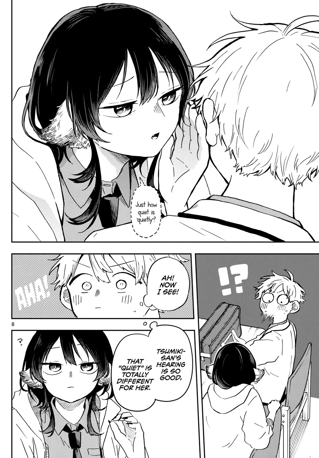Tsumiki Ogami & the Strange Everyday Life. Chapter 17 page 8 - Chapter 17: Studying with Tsumiki-san
