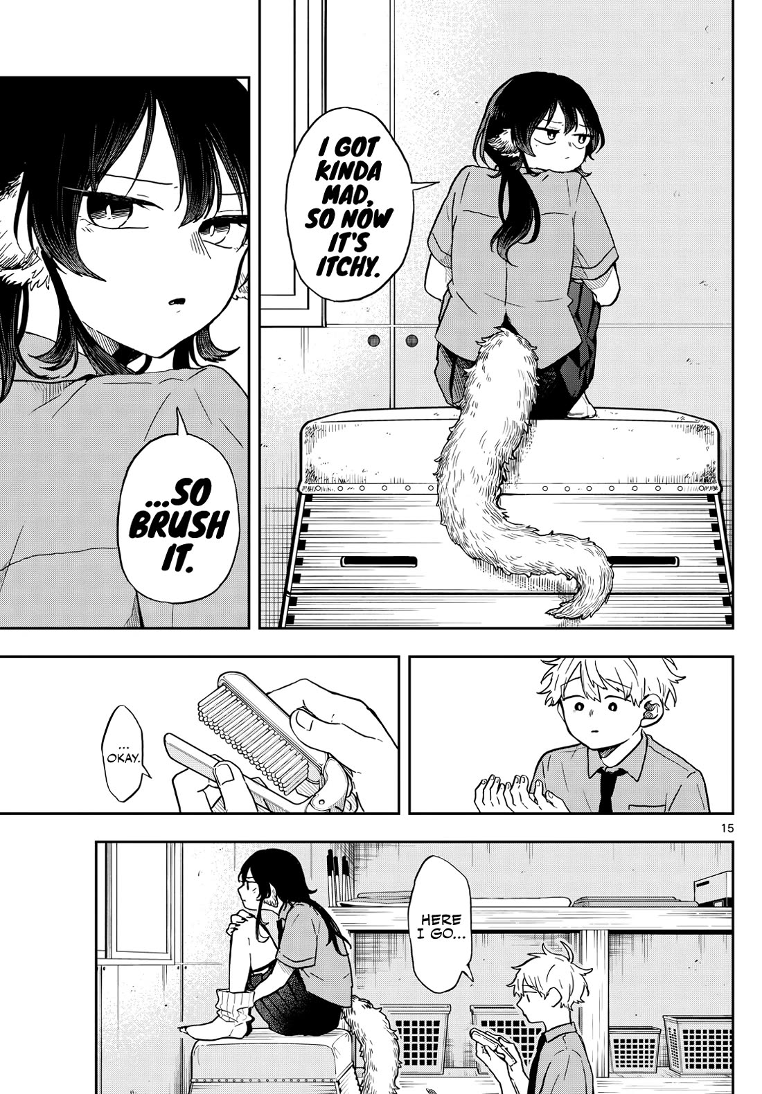 Tsumiki Ogami & the Strange Everyday Life. Chapter 18 page 16 - Chapter 18: Tsumiki-san and Brush