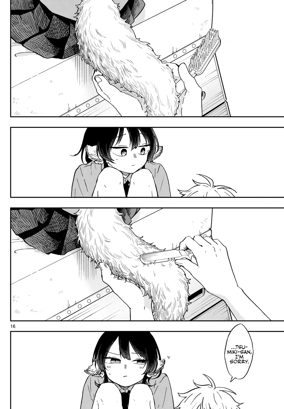 Tsumiki Ogami & the Strange Everyday Life. Chapter 18 page 17 - Chapter 18: Tsumiki-san and Brush