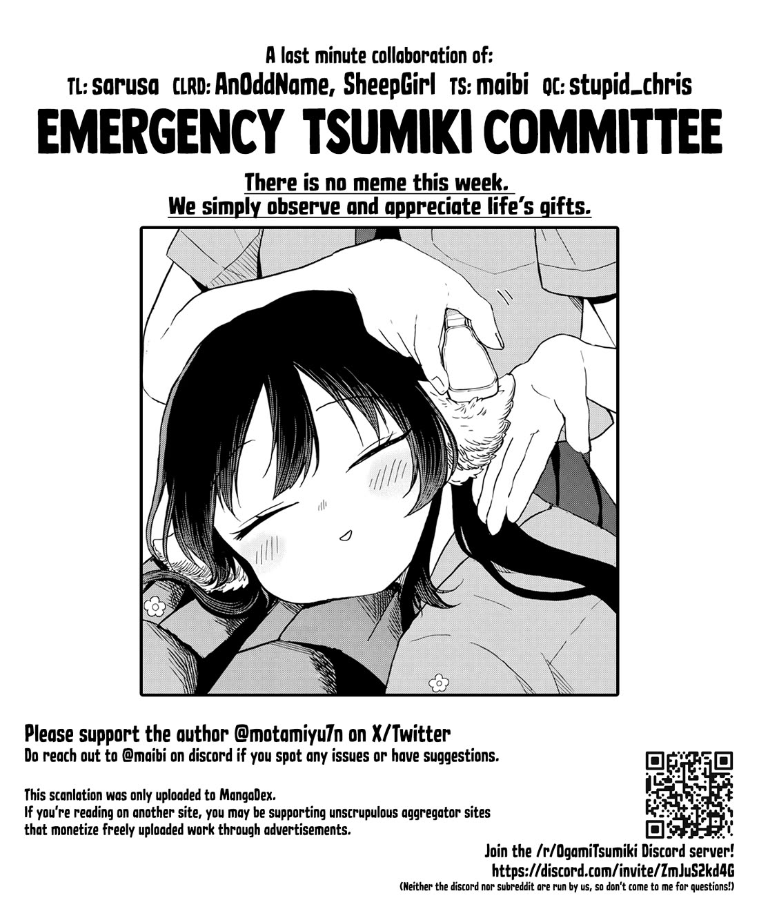Tsumiki Ogami & the Strange Everyday Life. Chapter 18 page 23 - Chapter 18: Tsumiki-san and Brush
