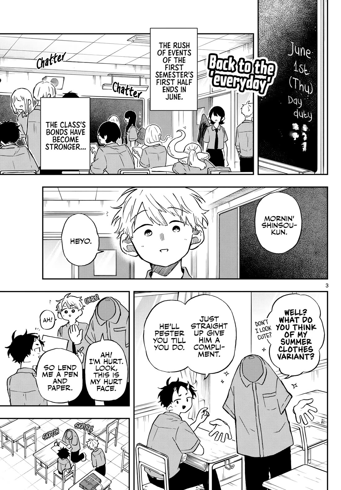 Tsumiki Ogami & the Strange Everyday Life. Chapter 18 page 4 - Chapter 18: Tsumiki-san and Brush