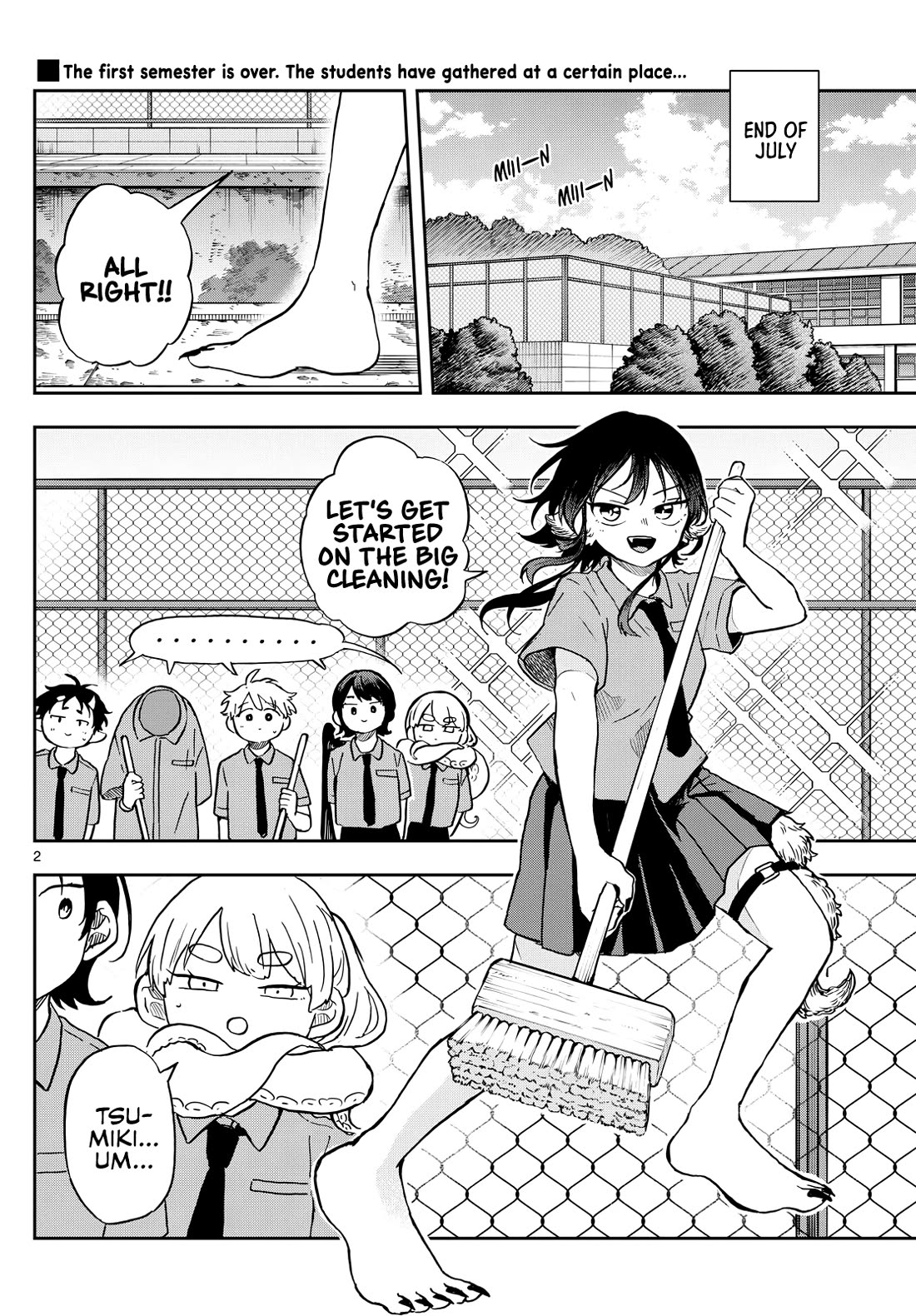 Tsumiki Ogami & the Strange Everyday Life. Chapter 20 page 2 - Chapter 20: Tsumiki-san and the Big Cleanup