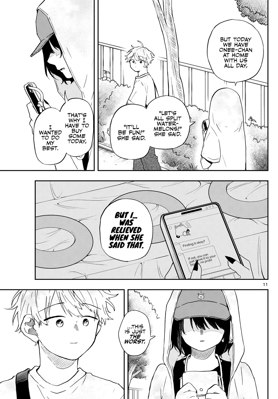Tsumiki Ogami & the Strange Everyday Life. Chapter 22 page 11 - Chapter 22: Tsumiki-san and Itsuki-san