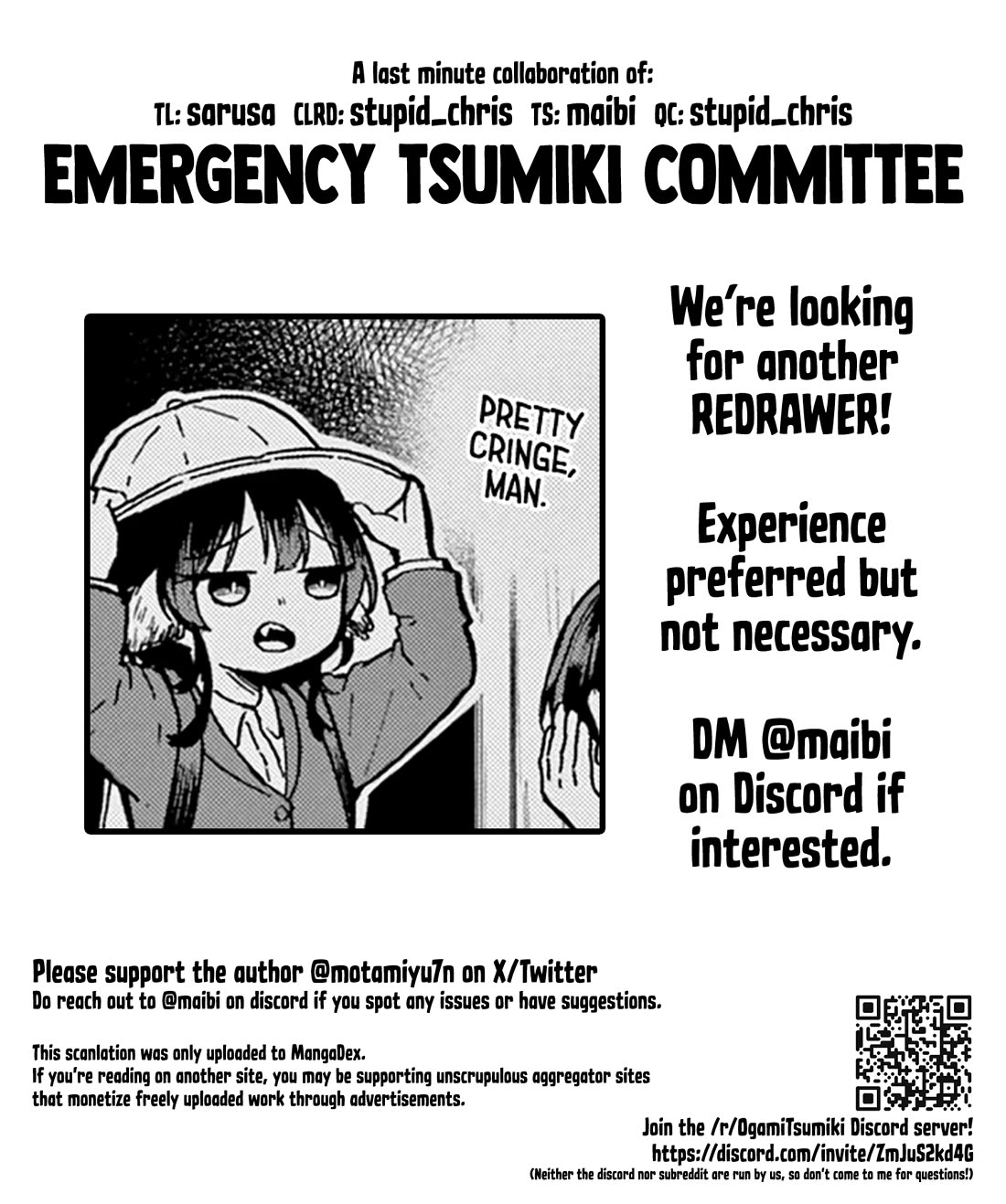 Tsumiki Ogami & the Strange Everyday Life. Chapter 22 page 19 - Chapter 22: Tsumiki-san and Itsuki-san