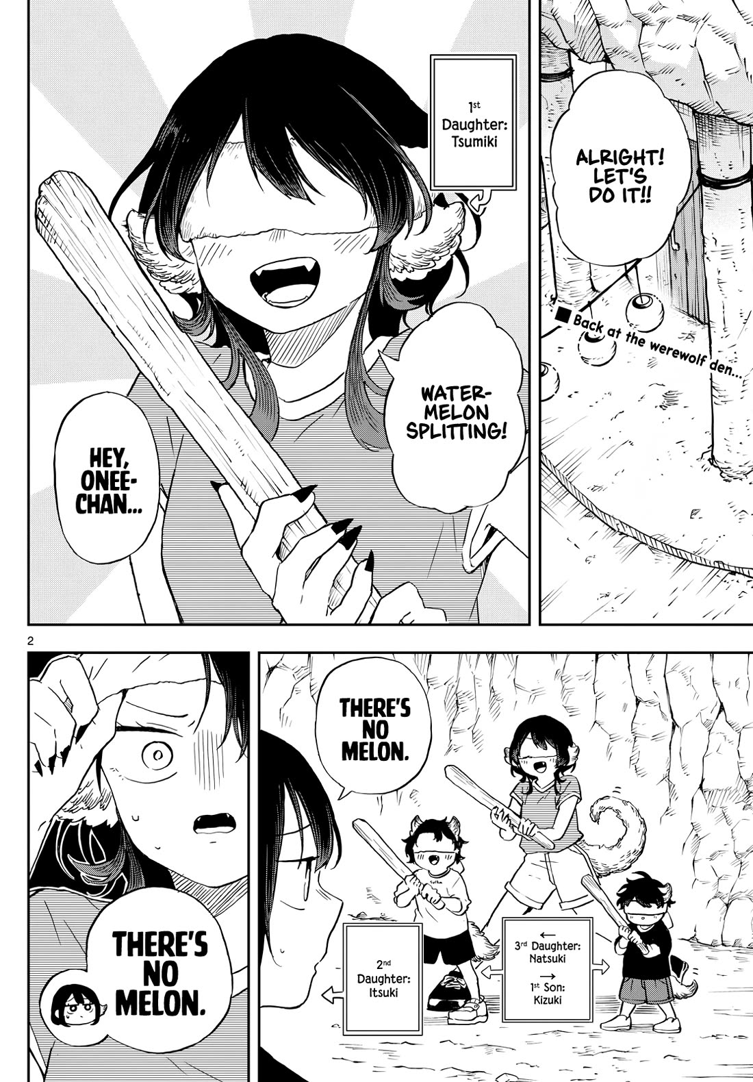 Tsumiki Ogami & the Strange Everyday Life. Chapter 22 page 2 - Chapter 22: Tsumiki-san and Itsuki-san