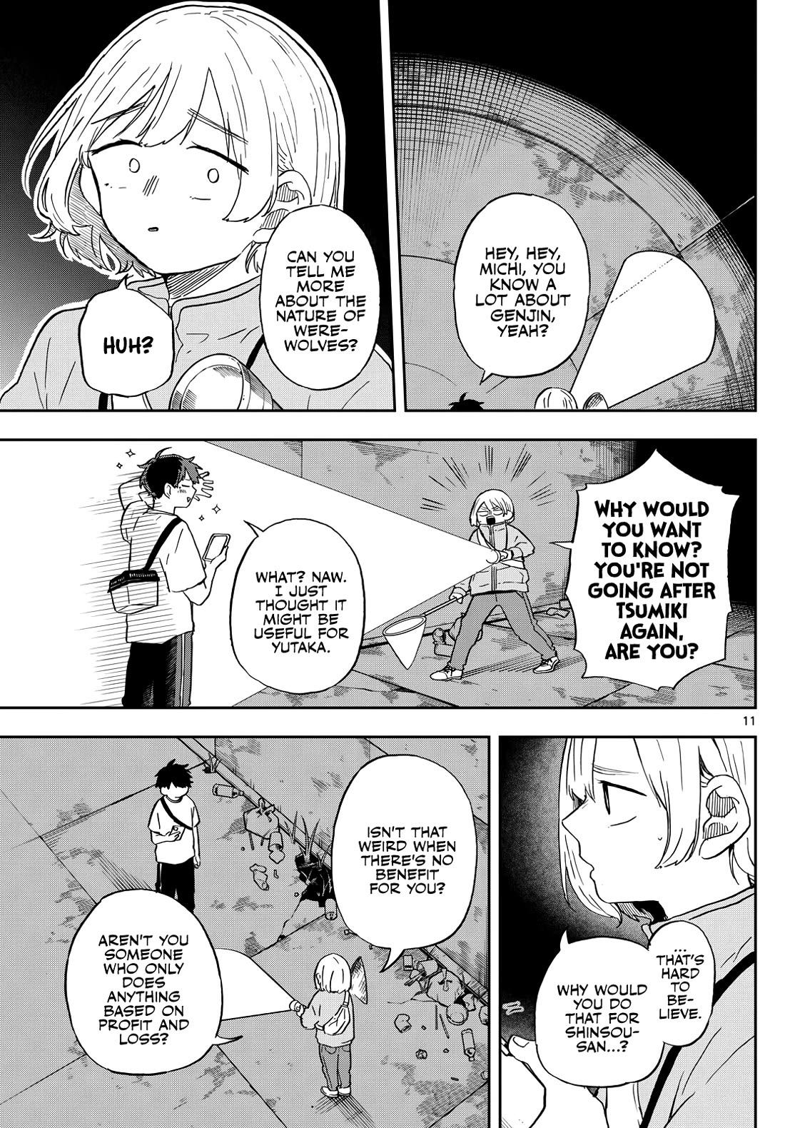 Tsumiki Ogami & the Strange Everyday Life. Chapter 23 page 11 - Chapter 23: Sugimi-san in Distress
