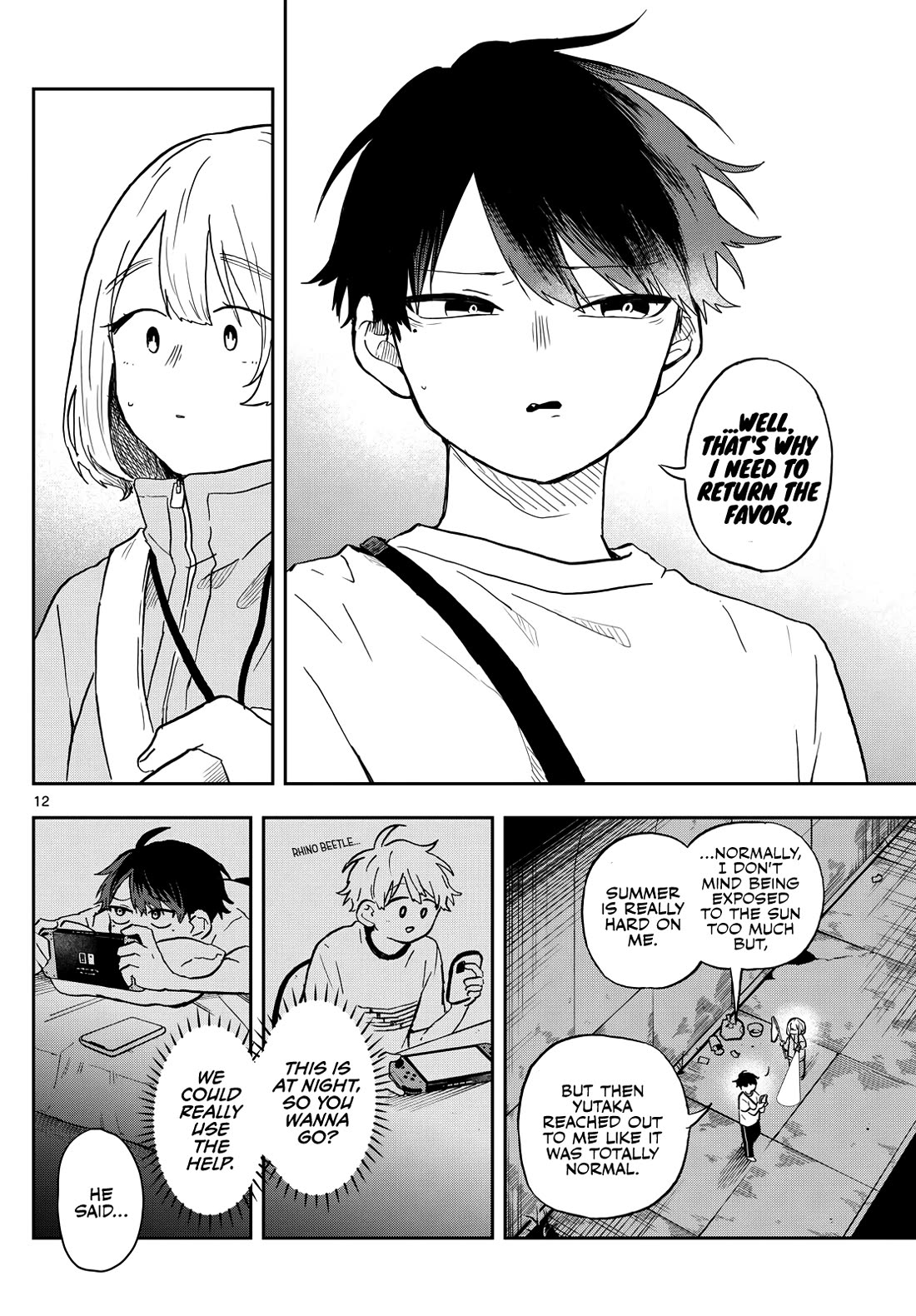 Tsumiki Ogami & the Strange Everyday Life. Chapter 23 page 12 - Chapter 23: Sugimi-san in Distress