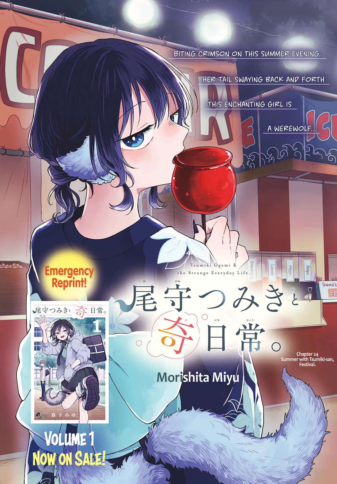 Tsumiki Ogami & the Strange Everyday Life. Chapter 24 page 1 - Chapter 24: Summer with Tsumiki-san, Festival