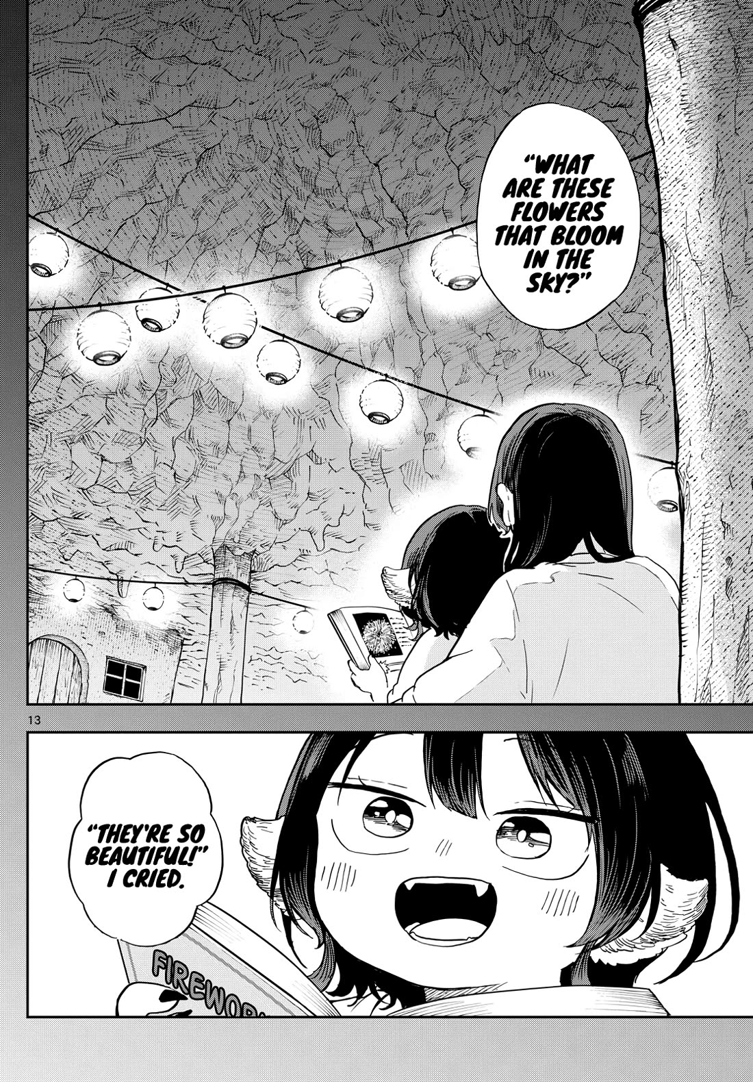 Tsumiki Ogami & the Strange Everyday Life. Chapter 24 page 13 - Chapter 24: Summer with Tsumiki-san, Festival