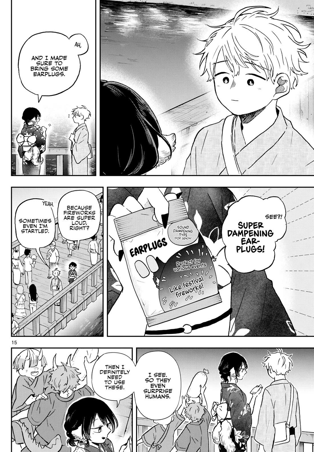 Tsumiki Ogami & the Strange Everyday Life. Chapter 24 page 15 - Chapter 24: Summer with Tsumiki-san, Festival