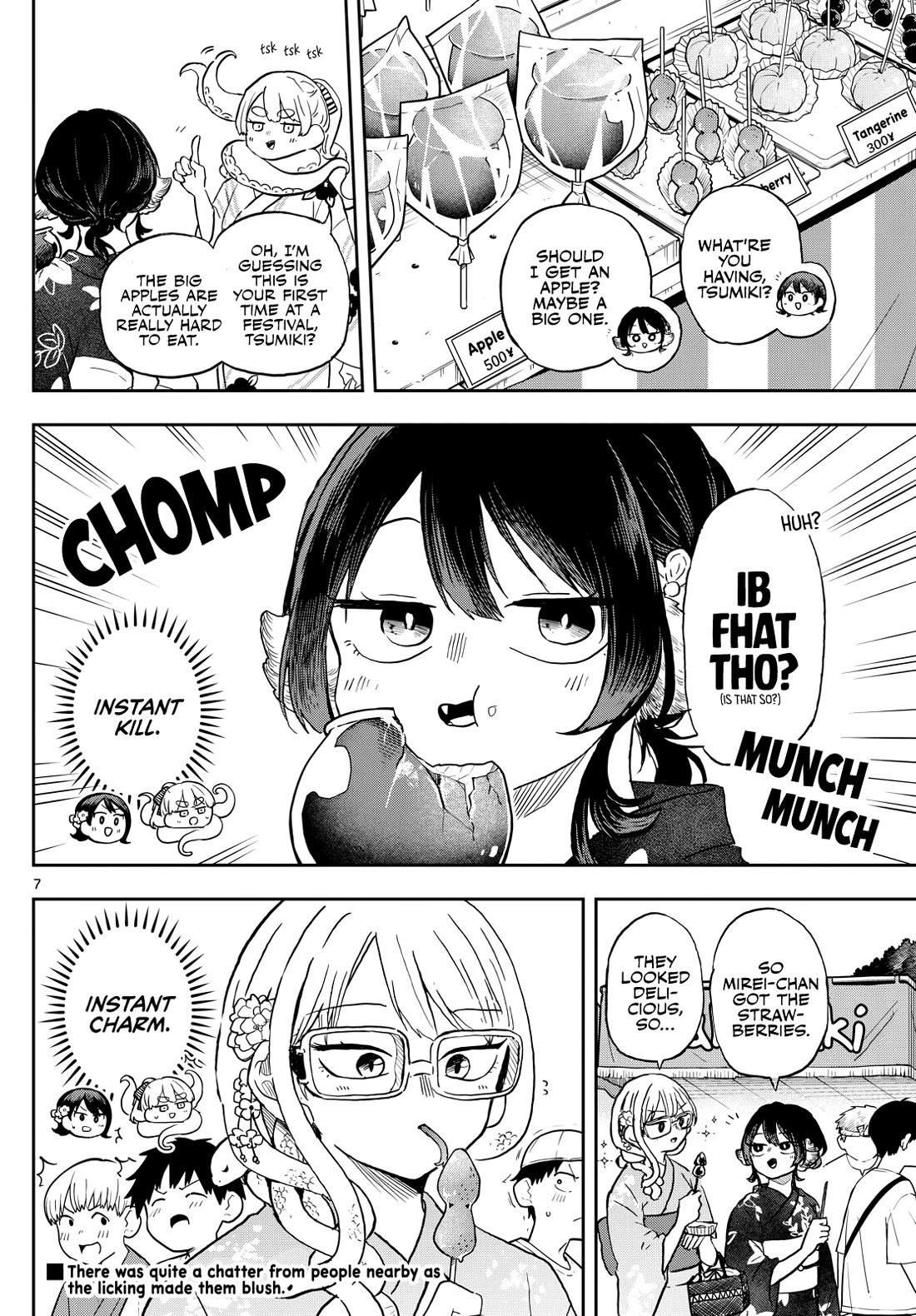 Tsumiki Ogami & the Strange Everyday Life. Chapter 24 page 7 - Chapter 24: Summer with Tsumiki-san, Festival