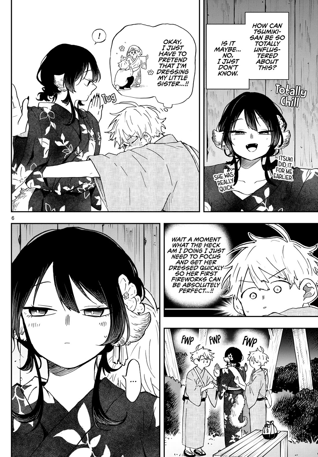 Tsumiki Ogami & the Strange Everyday Life. Chapter 25 page 6 - Chapter 25: Fireworks with Tsumiki-san
