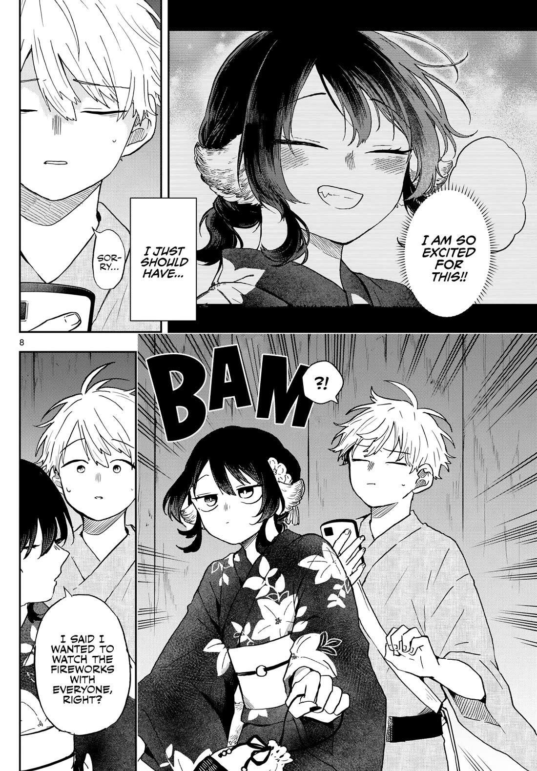 Tsumiki Ogami & the Strange Everyday Life. Chapter 25 page 8 - Chapter 25: Fireworks with Tsumiki-san