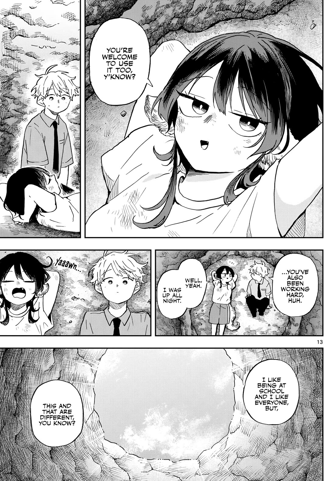 Tsumiki Ogami & the Strange Everyday Life. Chapter 26 page 13 - Chapter 26: Taking a break with Tsumiki-san