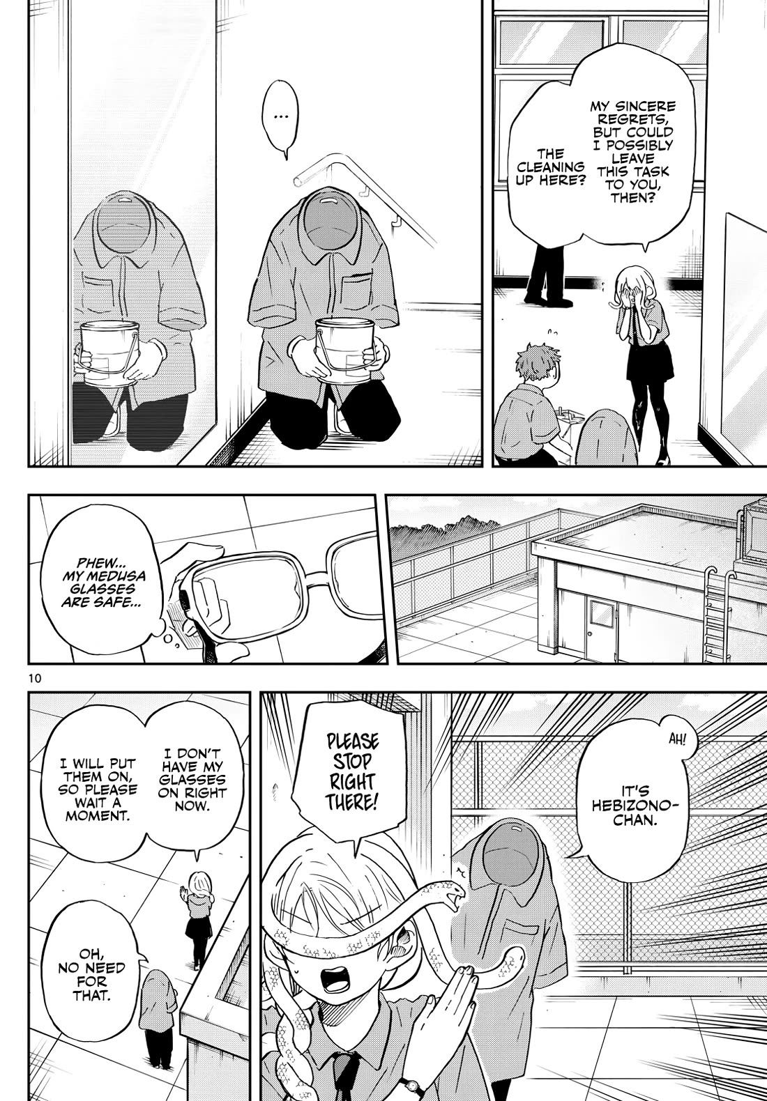 Tsumiki Ogami & the Strange Everyday Life. Chapter 27 page 10 - Chapter 27: Hebizono-san and the Mirror
