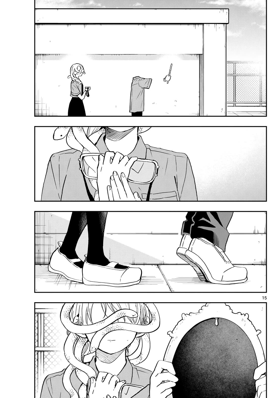 Tsumiki Ogami & the Strange Everyday Life. Chapter 27 page 15 - Chapter 27: Hebizono-san and the Mirror