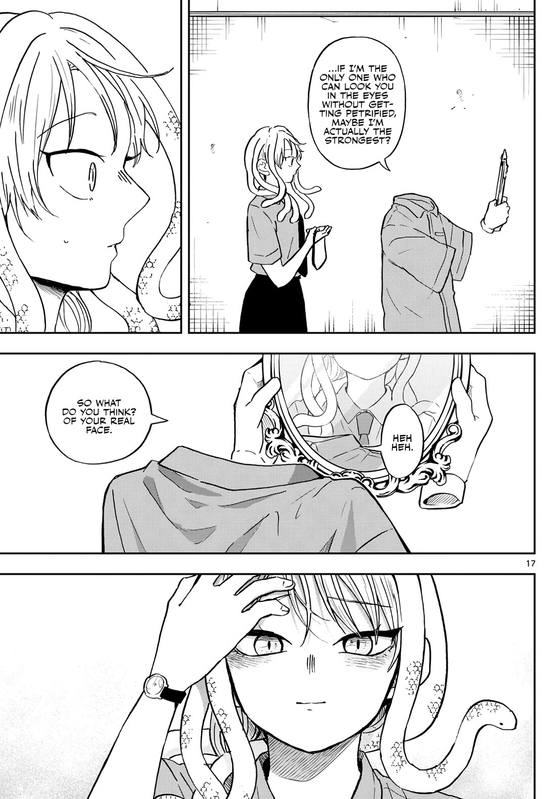 Tsumiki Ogami & the Strange Everyday Life. Chapter 27 page 17 - Chapter 27: Hebizono-san and the Mirror