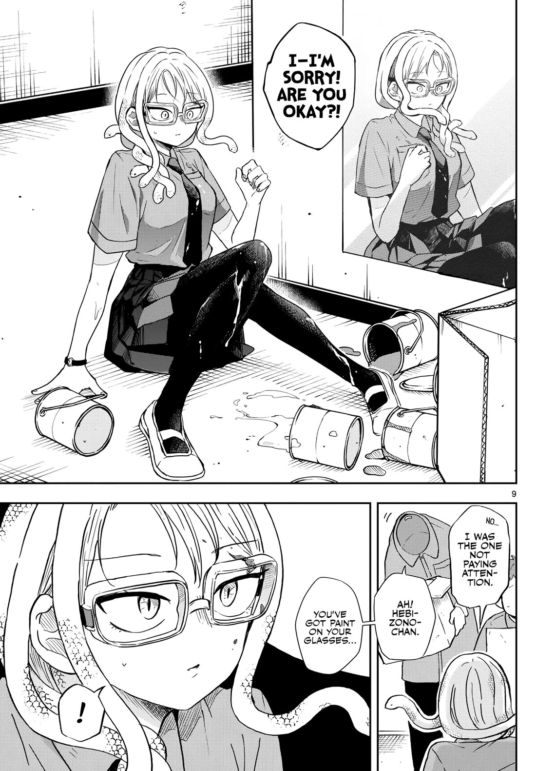 Tsumiki Ogami & the Strange Everyday Life. Chapter 27 page 9 - Chapter 27: Hebizono-san and the Mirror