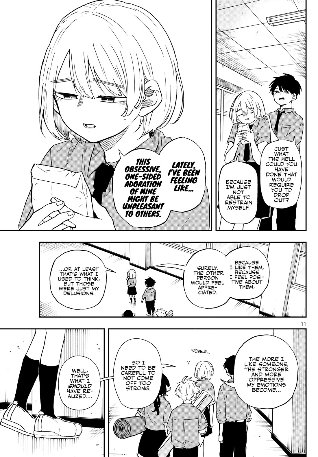 Tsumiki Ogami & the Strange Everyday Life. Chapter 28 page 11 - Chapter 28: Mokuri-san, Interviewed