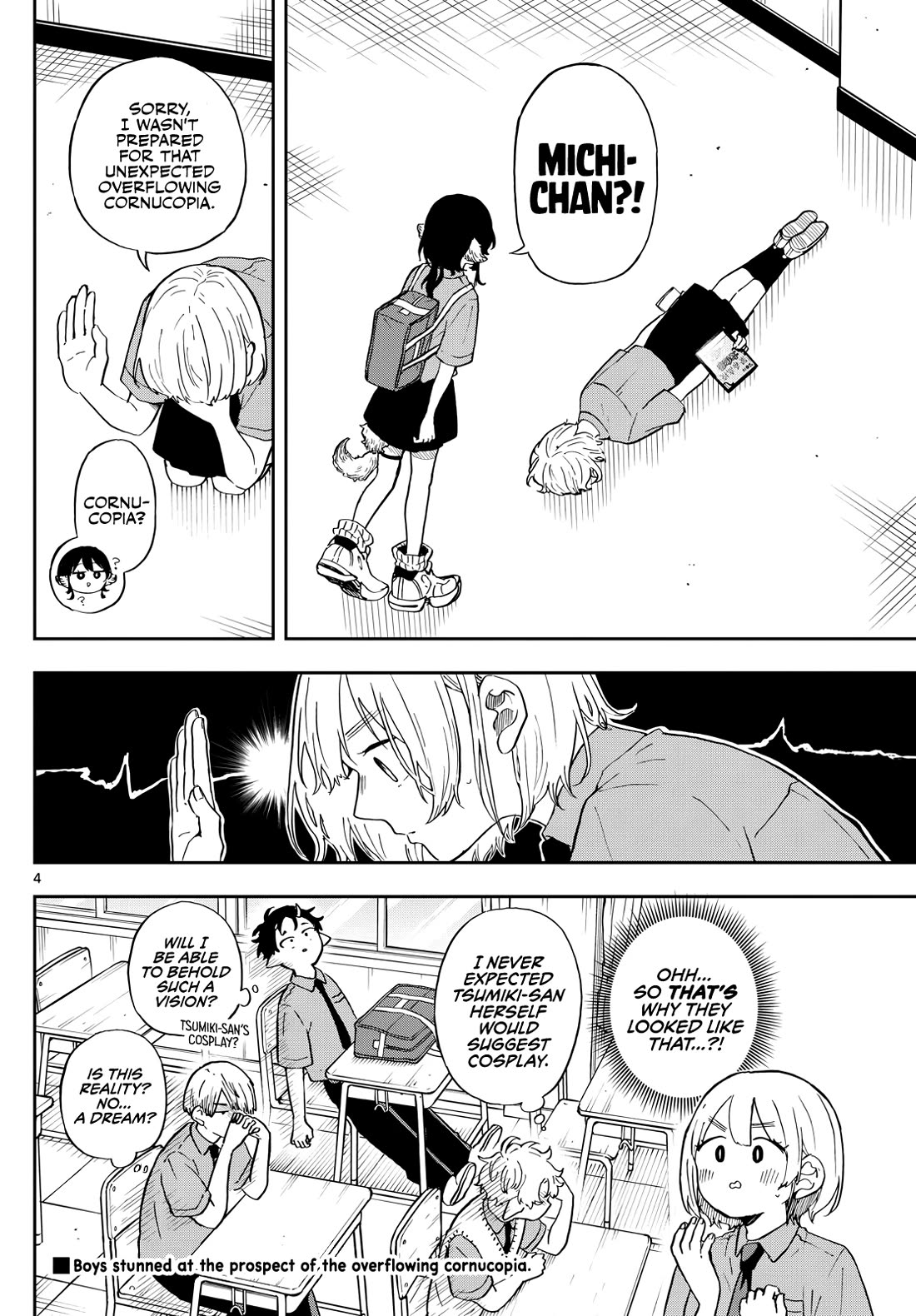 Tsumiki Ogami & the Strange Everyday Life. Chapter 28 page 4 - Chapter 28: Mokuri-san, Interviewed