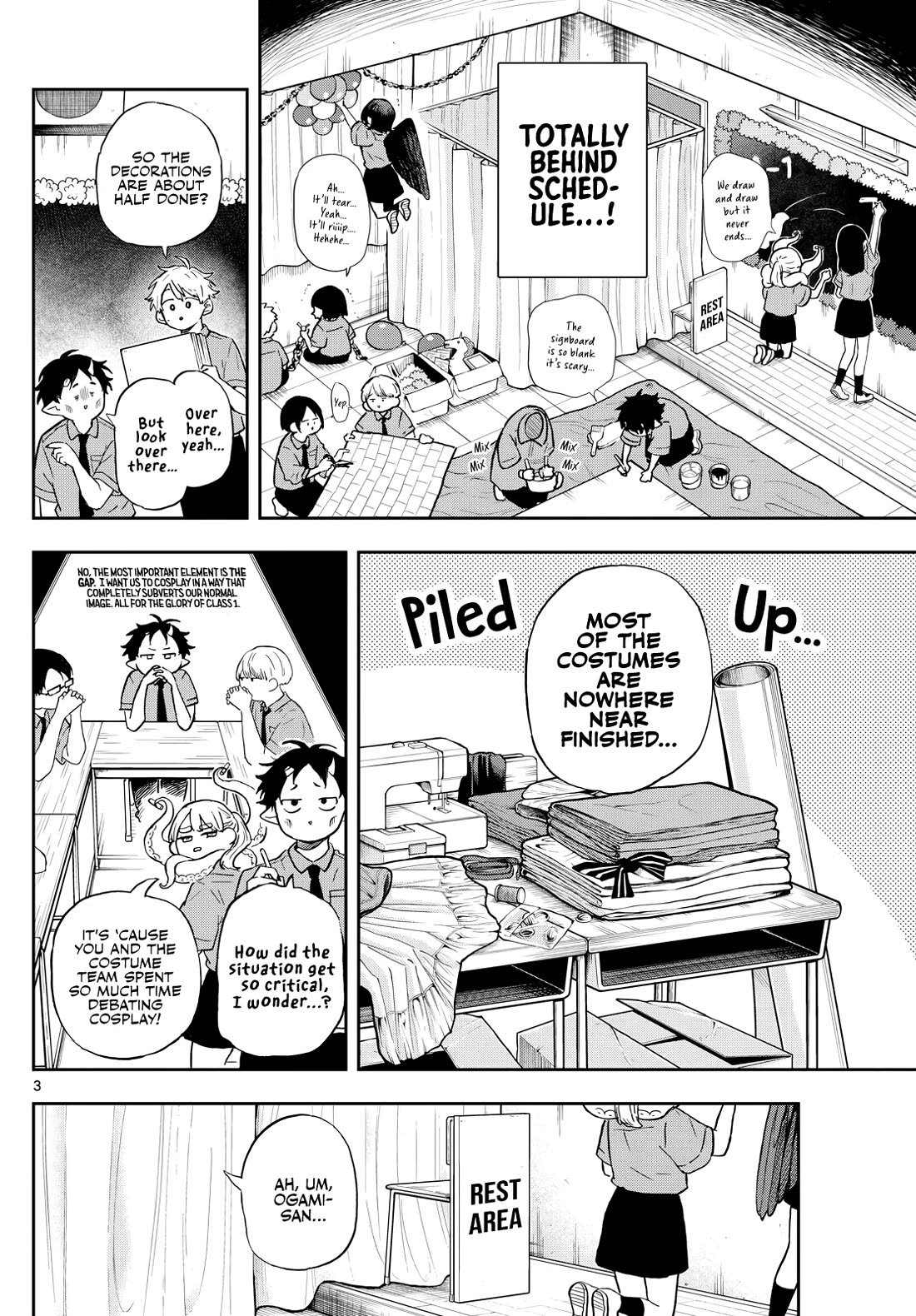 Tsumiki Ogami & the Strange Everyday Life. Chapter 29 page 3 - Chapter 29: Making Preparations with Tsumiki-san