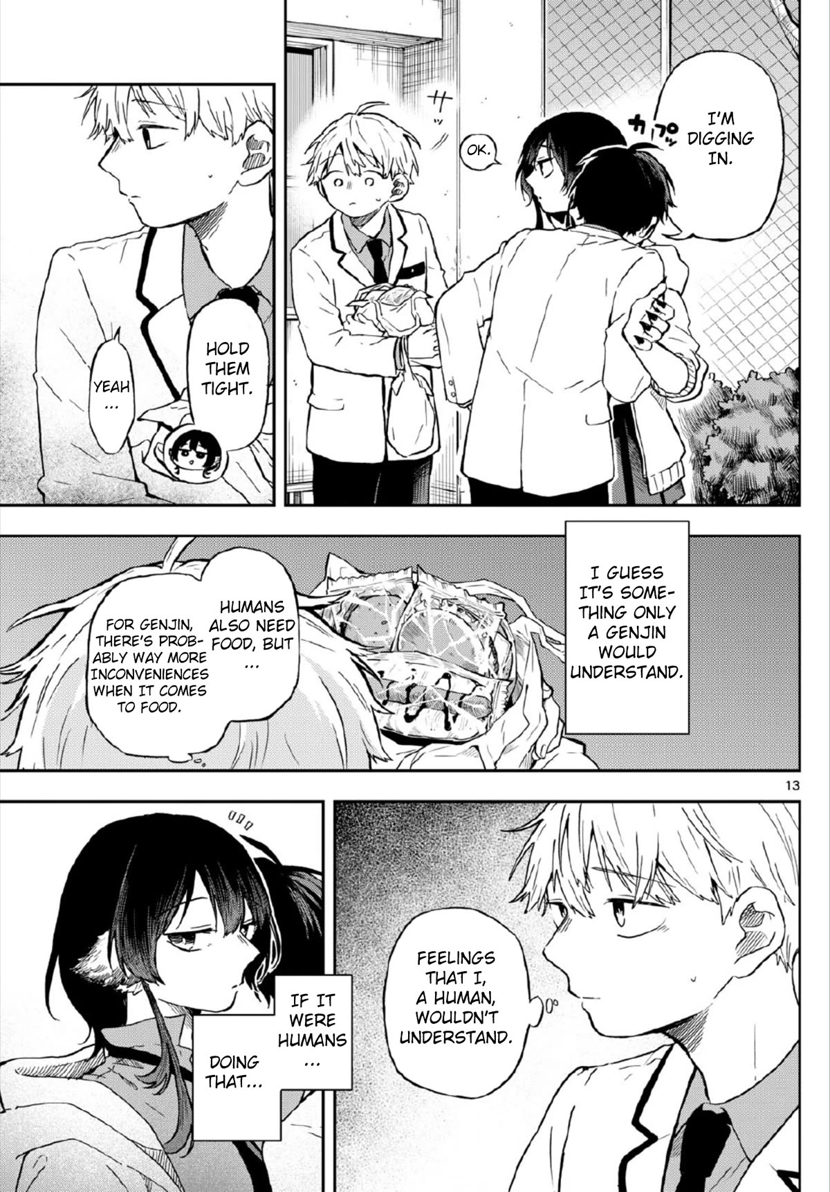 Tsumiki Ogami & the Strange Everyday Life. Chapter 3 page 13 - Chapter 3: Lunch With Tsumiki