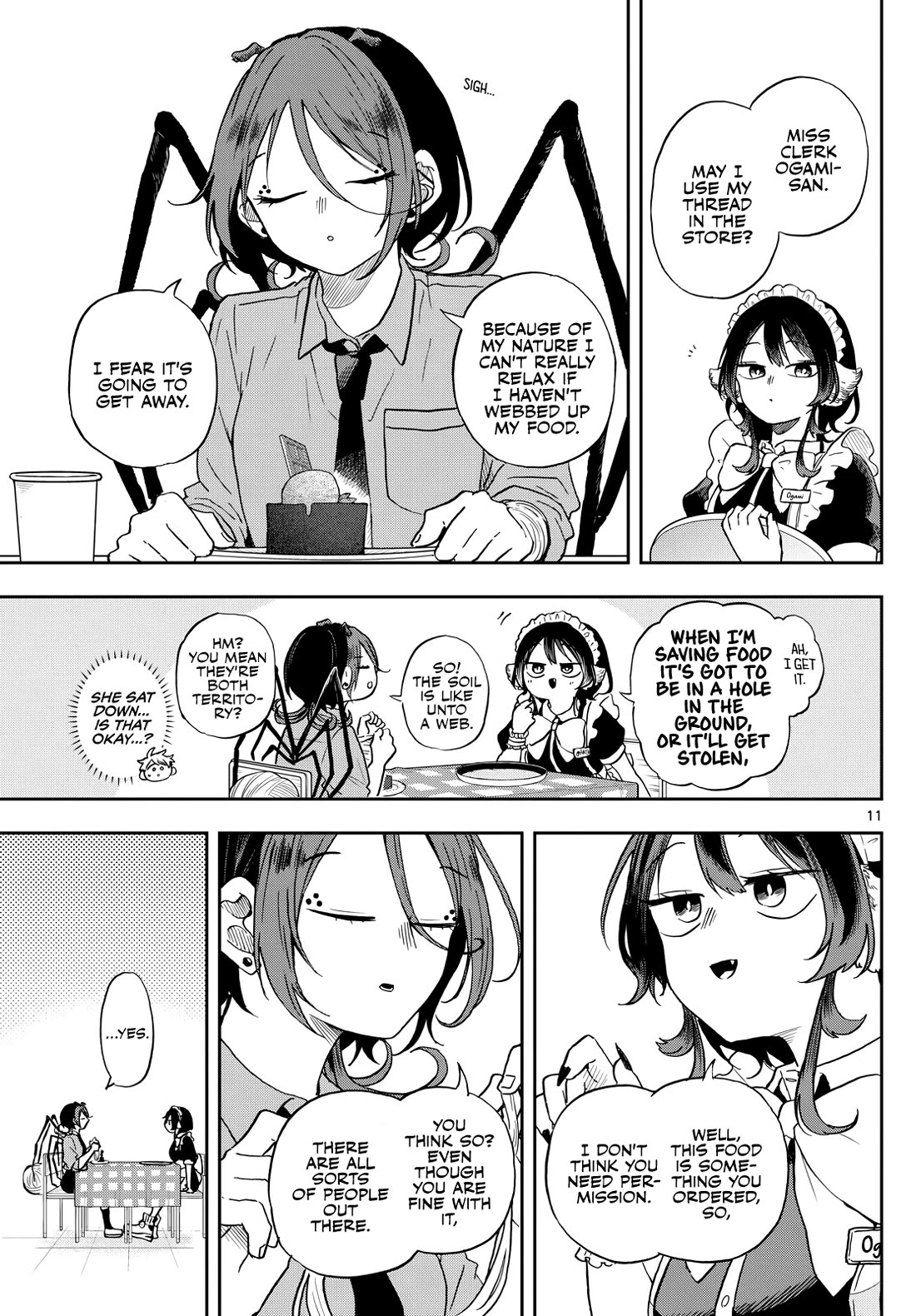 Tsumiki Ogami & the Strange Everyday Life. Chapter 30 page 11 - Chapter 30: Tsumiki-san and Mokuri-san