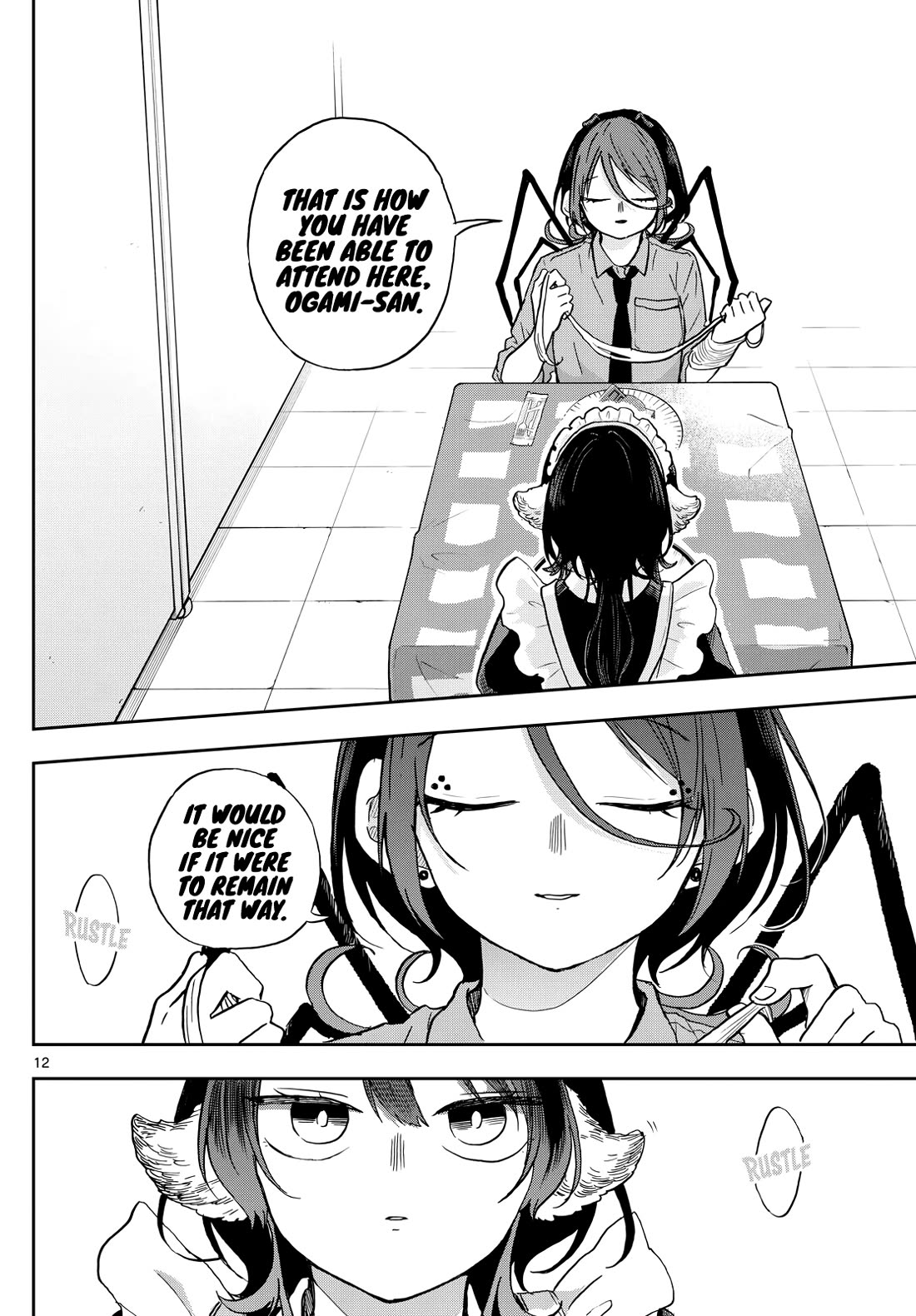 Tsumiki Ogami & the Strange Everyday Life. Chapter 30 page 12 - Chapter 30: Tsumiki-san and Mokuri-san