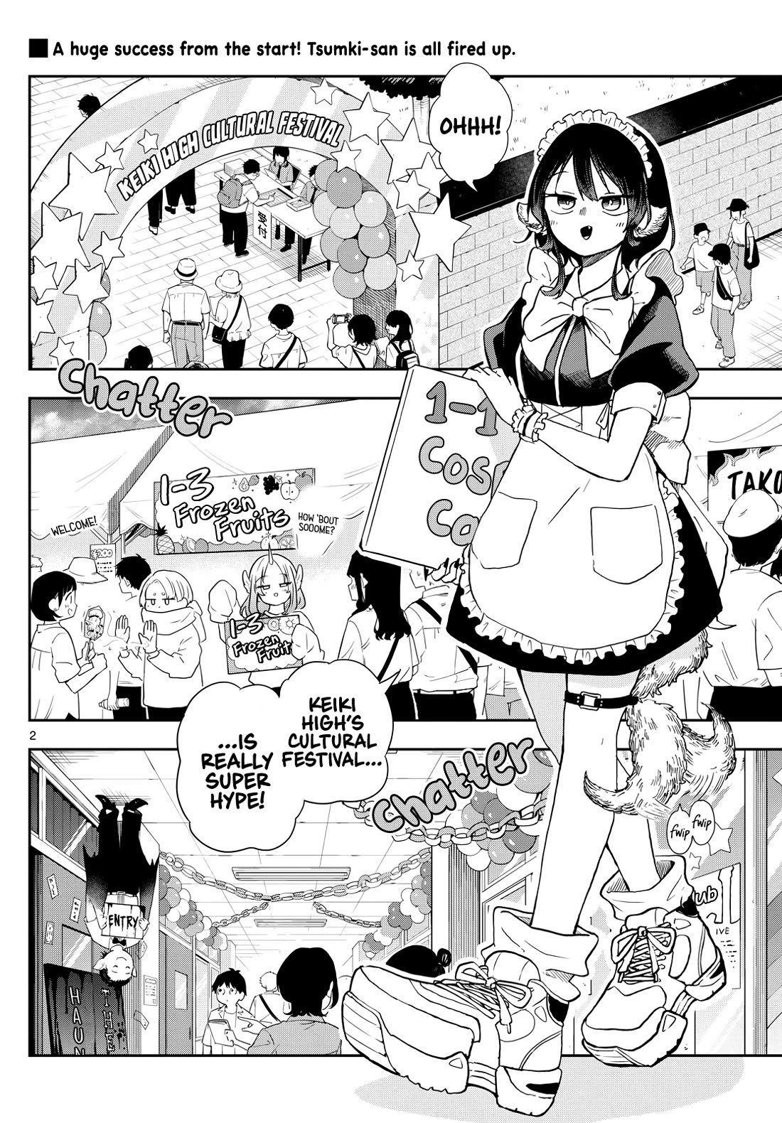 Tsumiki Ogami & the Strange Everyday Life. Chapter 30 page 2 - Chapter 30: Tsumiki-san and Mokuri-san