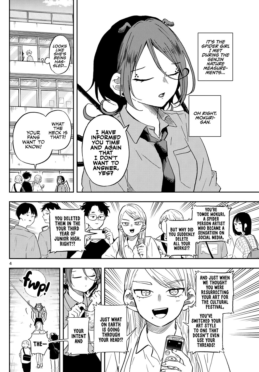 Tsumiki Ogami & the Strange Everyday Life. Chapter 30 page 4 - Chapter 30: Tsumiki-san and Mokuri-san