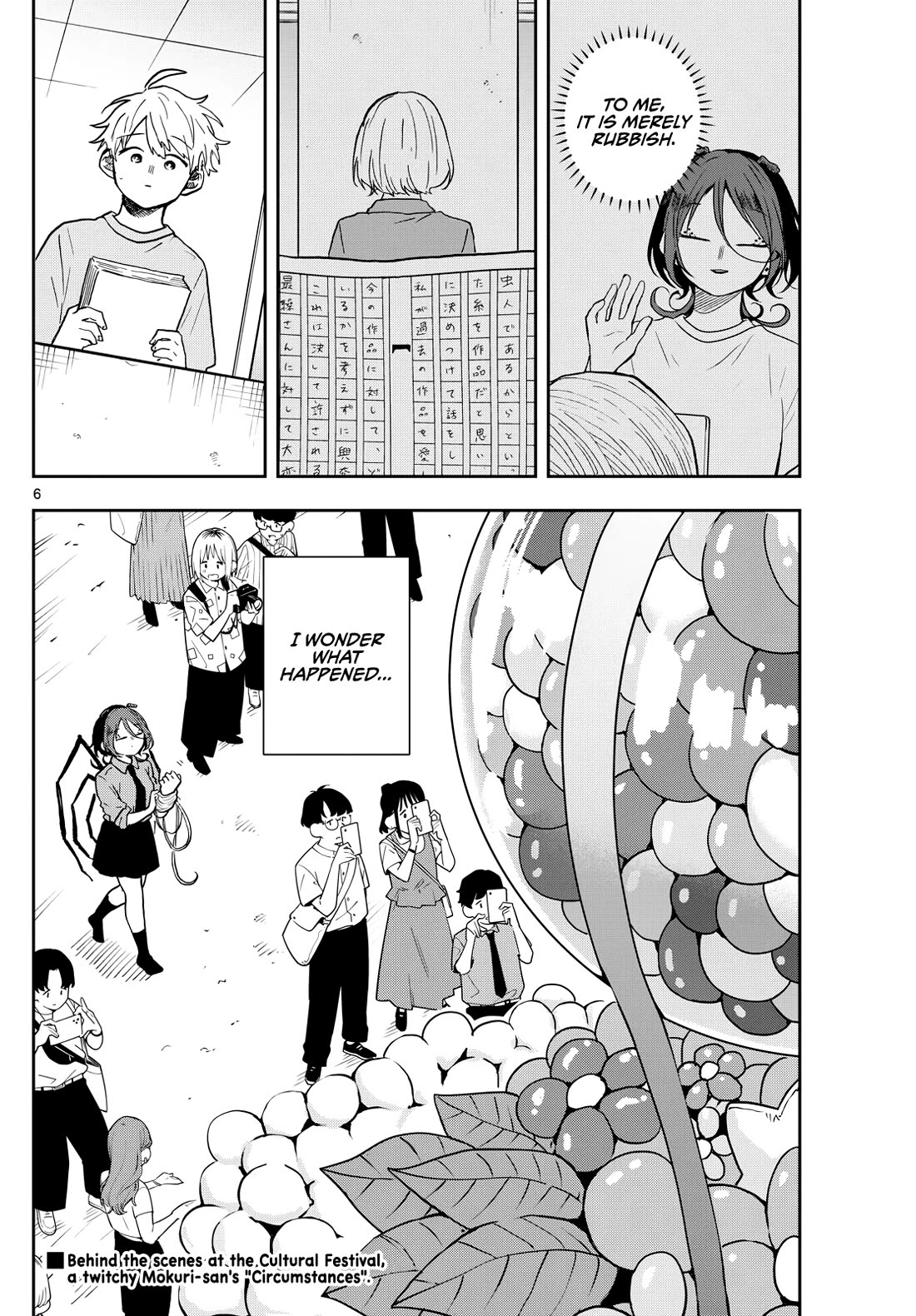 Tsumiki Ogami & the Strange Everyday Life. Chapter 30 page 6 - Chapter 30: Tsumiki-san and Mokuri-san
