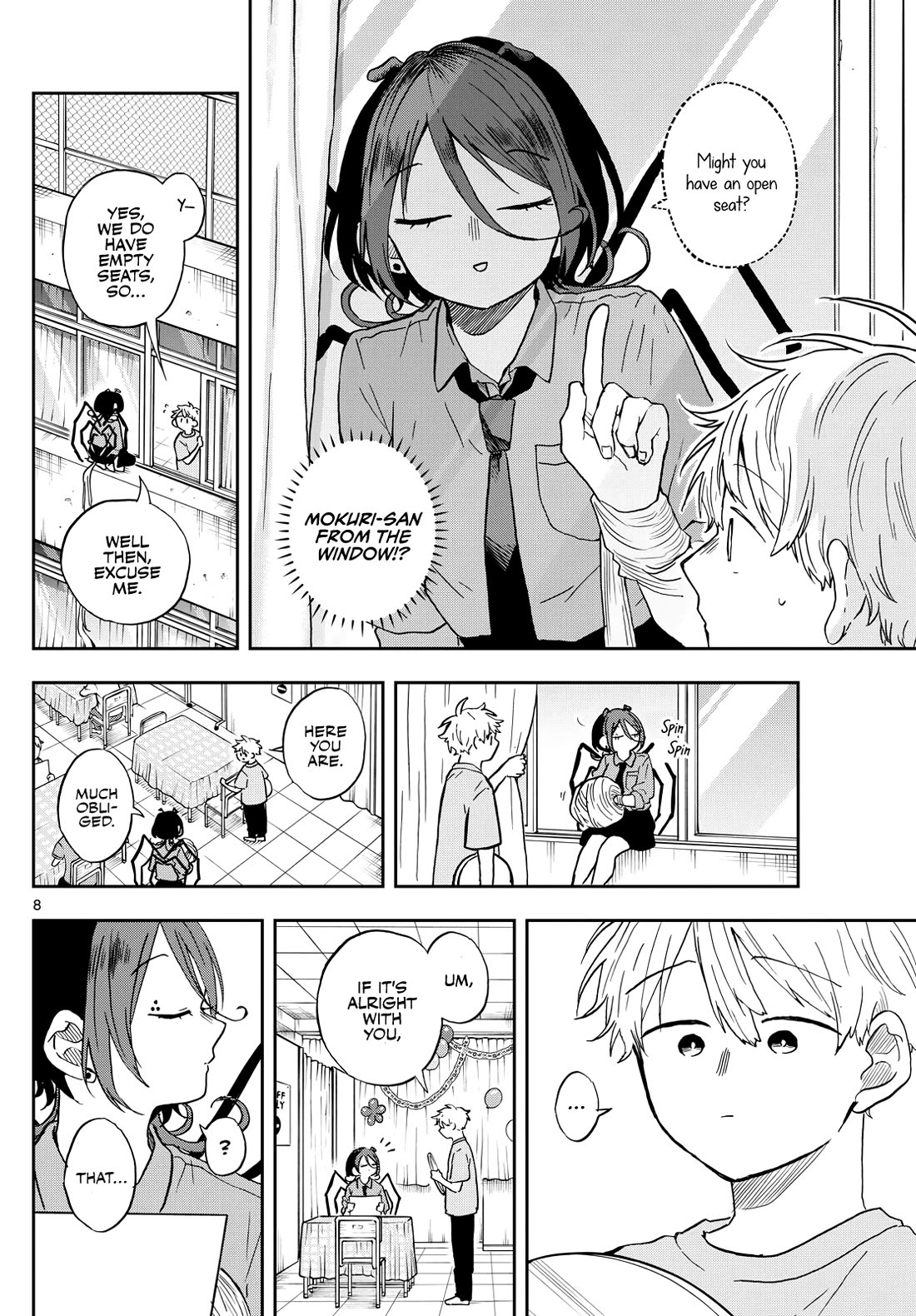 Tsumiki Ogami & the Strange Everyday Life. Chapter 30 page 8 - Chapter 30: Tsumiki-san and Mokuri-san