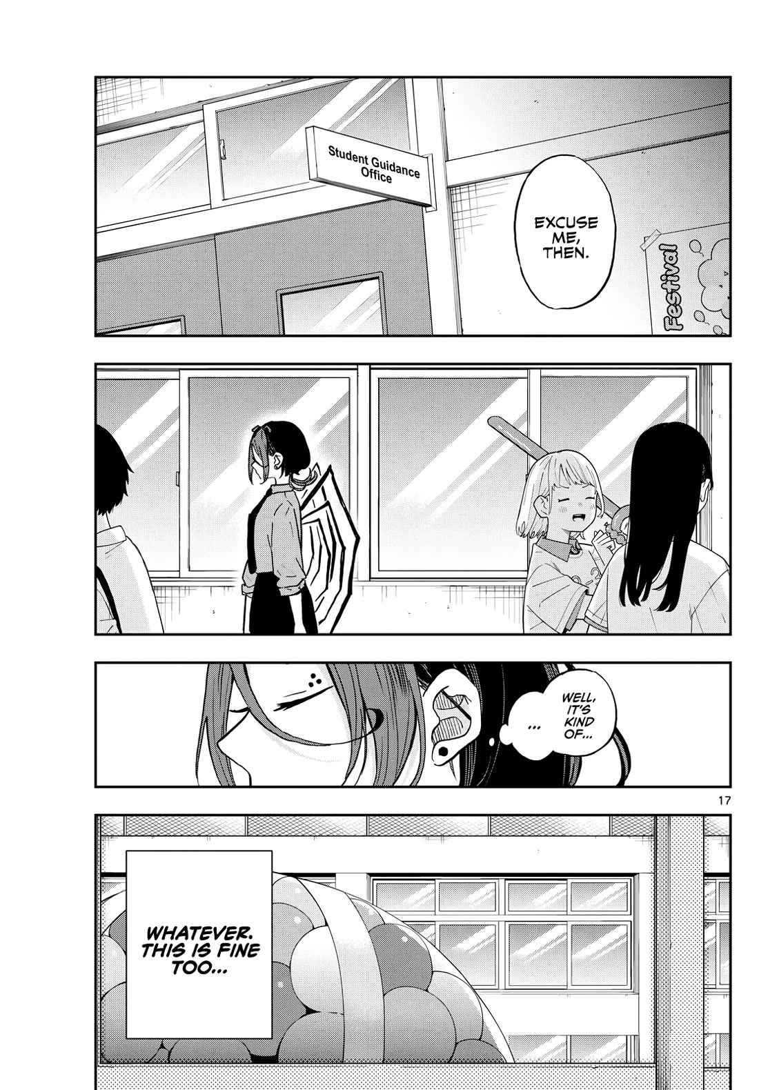 Tsumiki Ogami & the Strange Everyday Life. Chapter 31 page 17 - Chapter 31: Mokuri-san and Webs