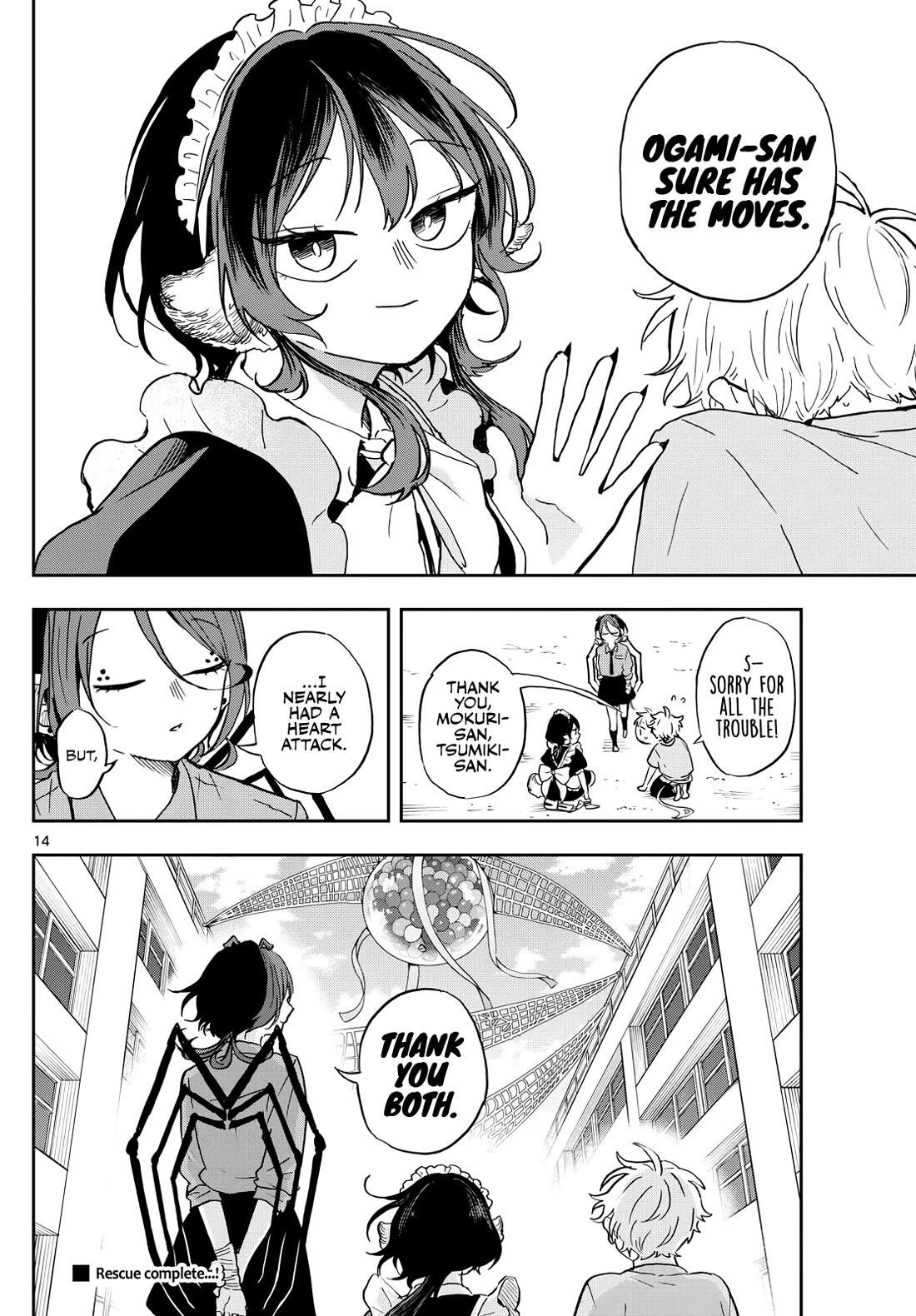 Tsumiki Ogami & the Strange Everyday Life. Chapter 32 page 13 - Chapter 32: Yutaka-kun and Mokuri-san