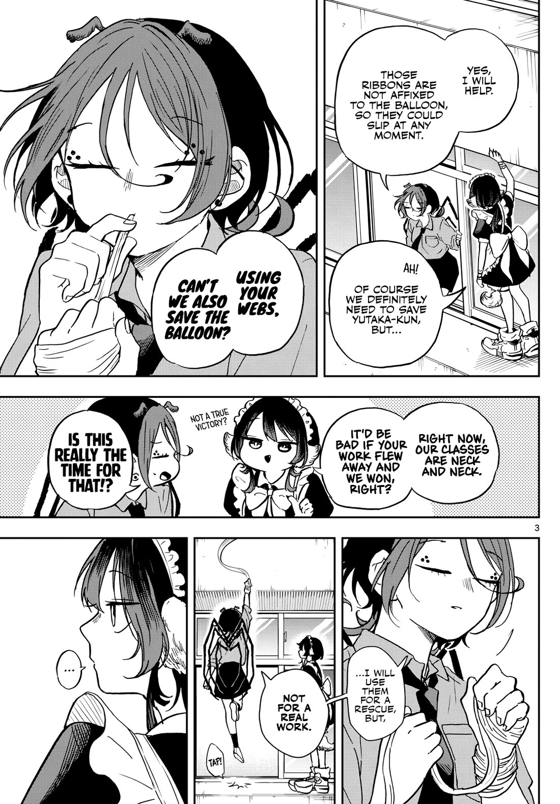 Tsumiki Ogami & the Strange Everyday Life. Chapter 32 page 3 - Chapter 32: Yutaka-kun and Mokuri-san