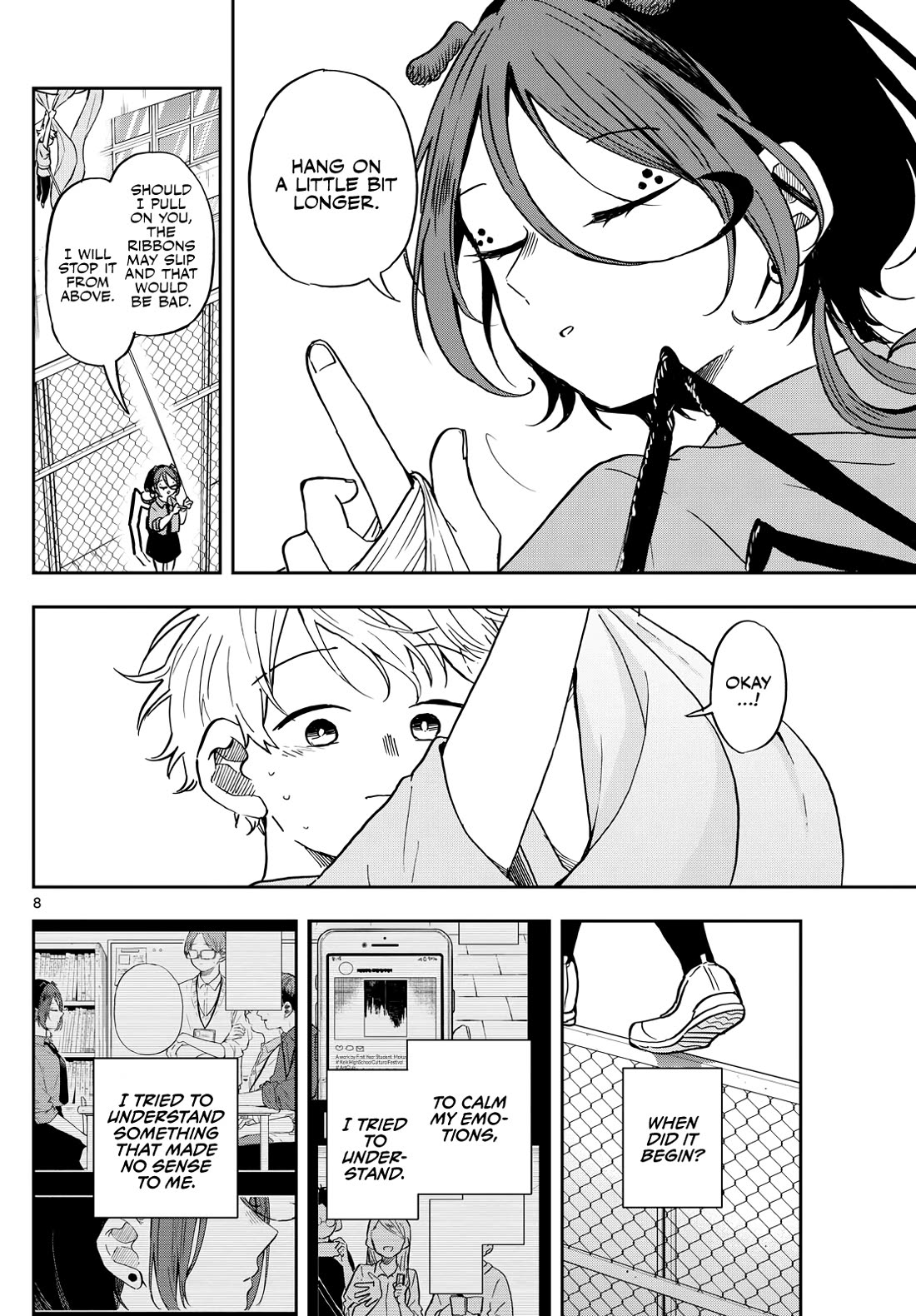 Tsumiki Ogami & the Strange Everyday Life. Chapter 32 page 8 - Chapter 32: Yutaka-kun and Mokuri-san