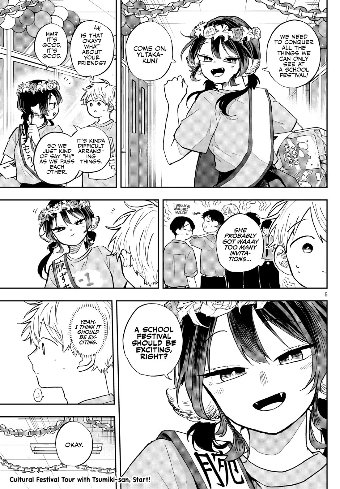 Tsumiki Ogami & the Strange Everyday Life. Chapter 33 page 5 - Chapter 33: Cultural Festival with Tsumiki-san