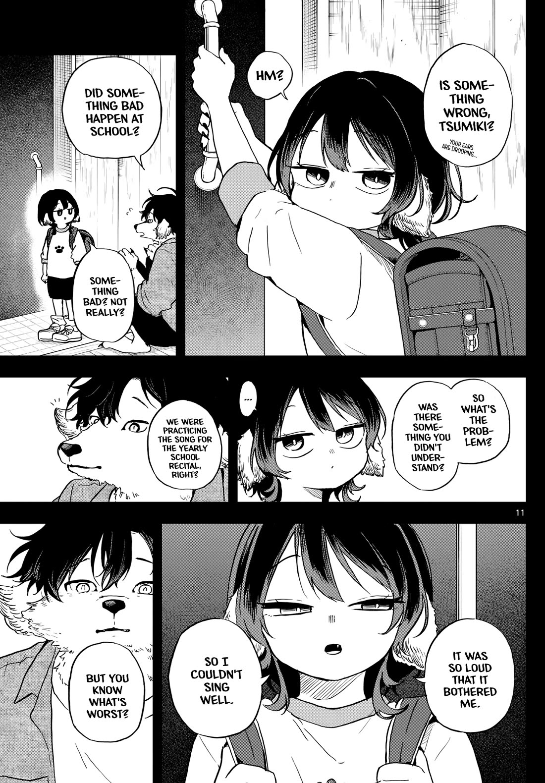 Tsumiki Ogami & the Strange Everyday Life. Chapter 34 page 11 - Chapter 34: Tsumiki-san, sings