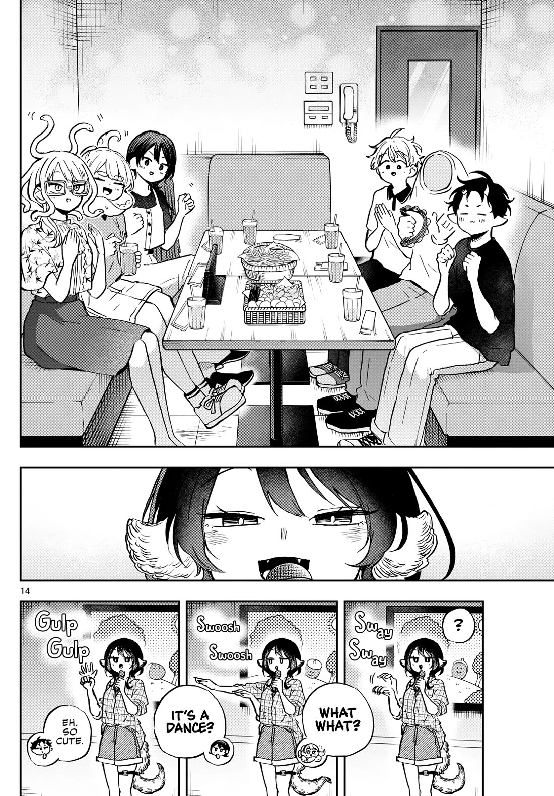Tsumiki Ogami & the Strange Everyday Life. Chapter 34 page 14 - Chapter 34: Tsumiki-san, sings