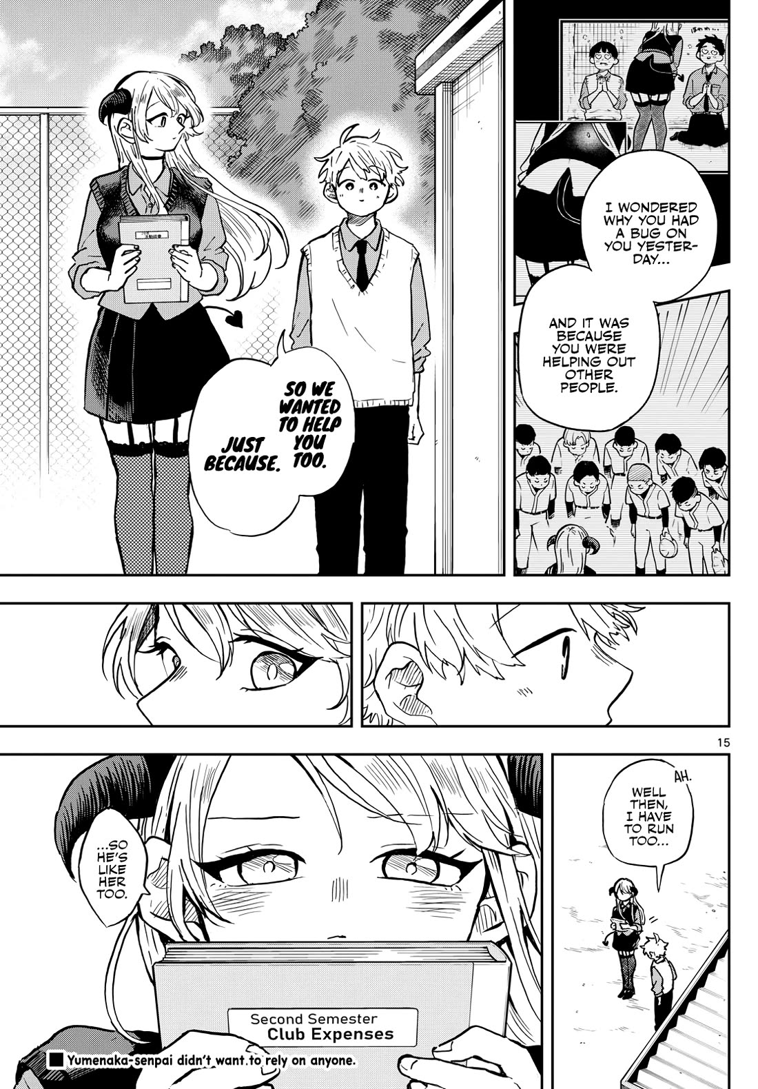 Tsumiki Ogami & the Strange Everyday Life. Chapter 36 page 15 - Chapter 36: Tsumiki-san and Yumenaka-senpai