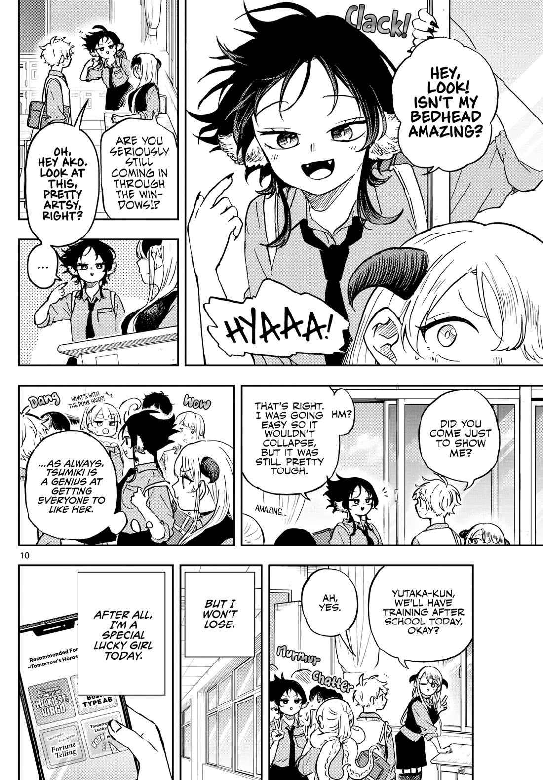 Tsumiki Ogami & the Strange Everyday Life. Chapter 37 page 10 - Chapter 37: Yumenaka-san and Fortune Telling