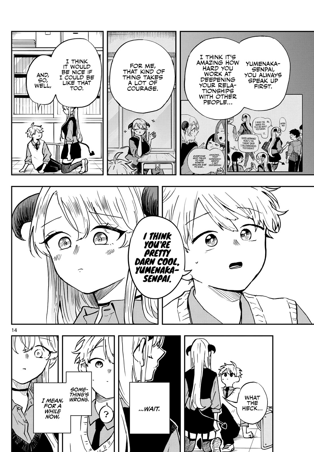 Tsumiki Ogami & the Strange Everyday Life. Chapter 37 page 14 - Chapter 37: Yumenaka-san and Fortune Telling