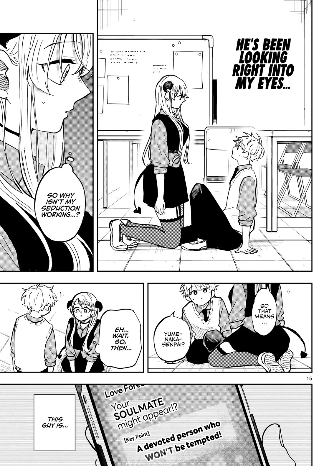 Tsumiki Ogami & the Strange Everyday Life. Chapter 37 page 15 - Chapter 37: Yumenaka-san and Fortune Telling