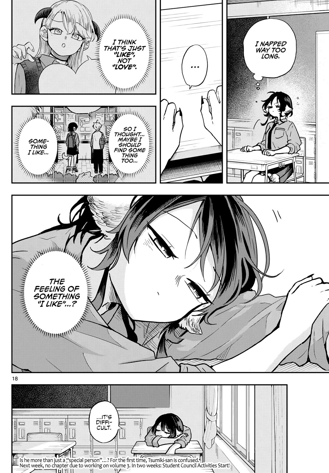 Tsumiki Ogami & the Strange Everyday Life. Chapter 37 page 18 - Chapter 37: Yumenaka-san and Fortune Telling
