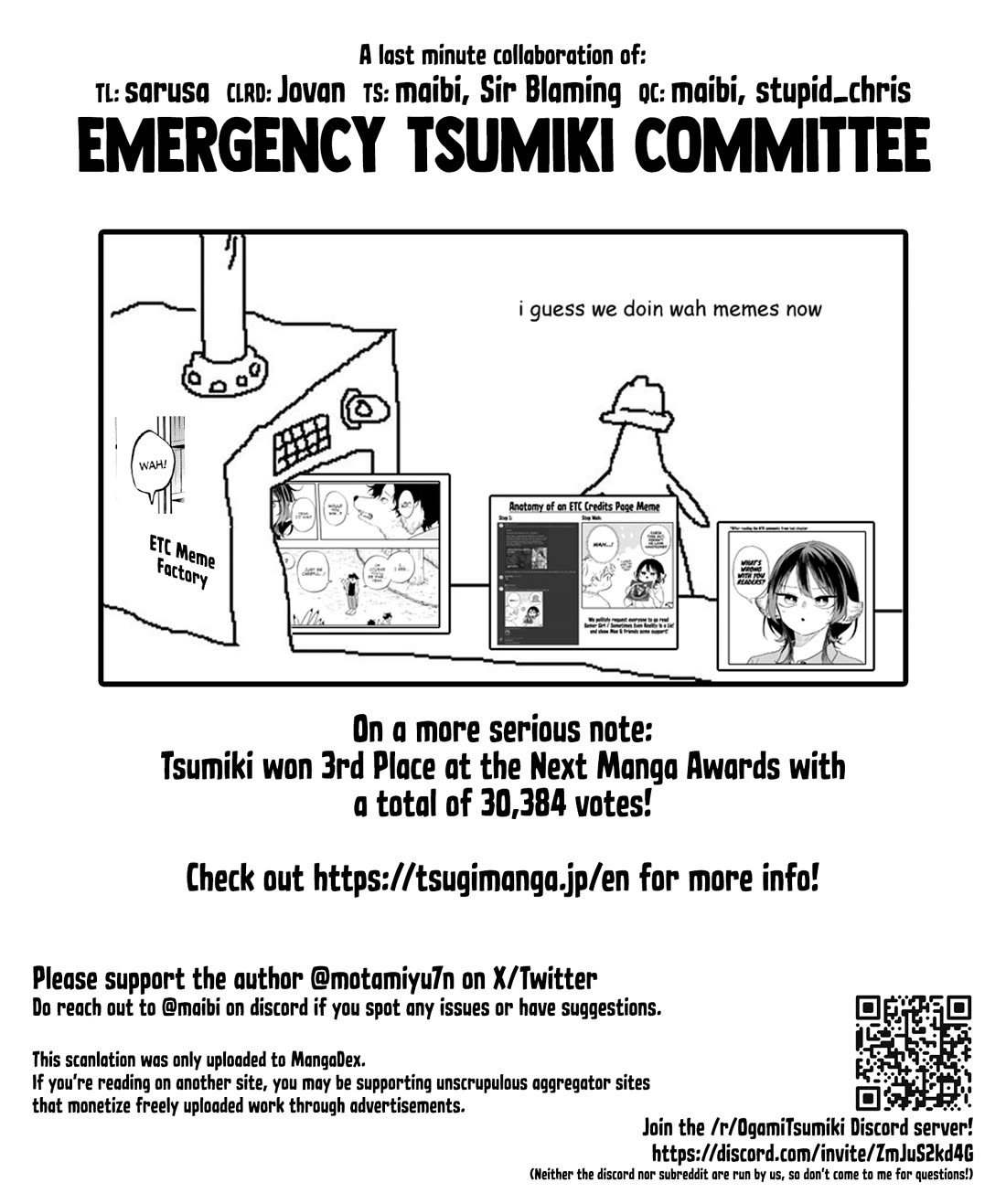 Tsumiki Ogami & the Strange Everyday Life. Chapter 37 page 19 - Chapter 37: Yumenaka-san and Fortune Telling