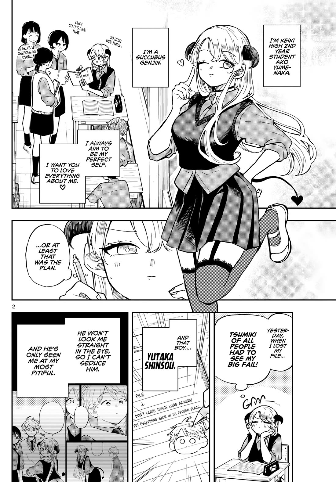 Tsumiki Ogami & the Strange Everyday Life. Chapter 37 page 2 - Chapter 37: Yumenaka-san and Fortune Telling