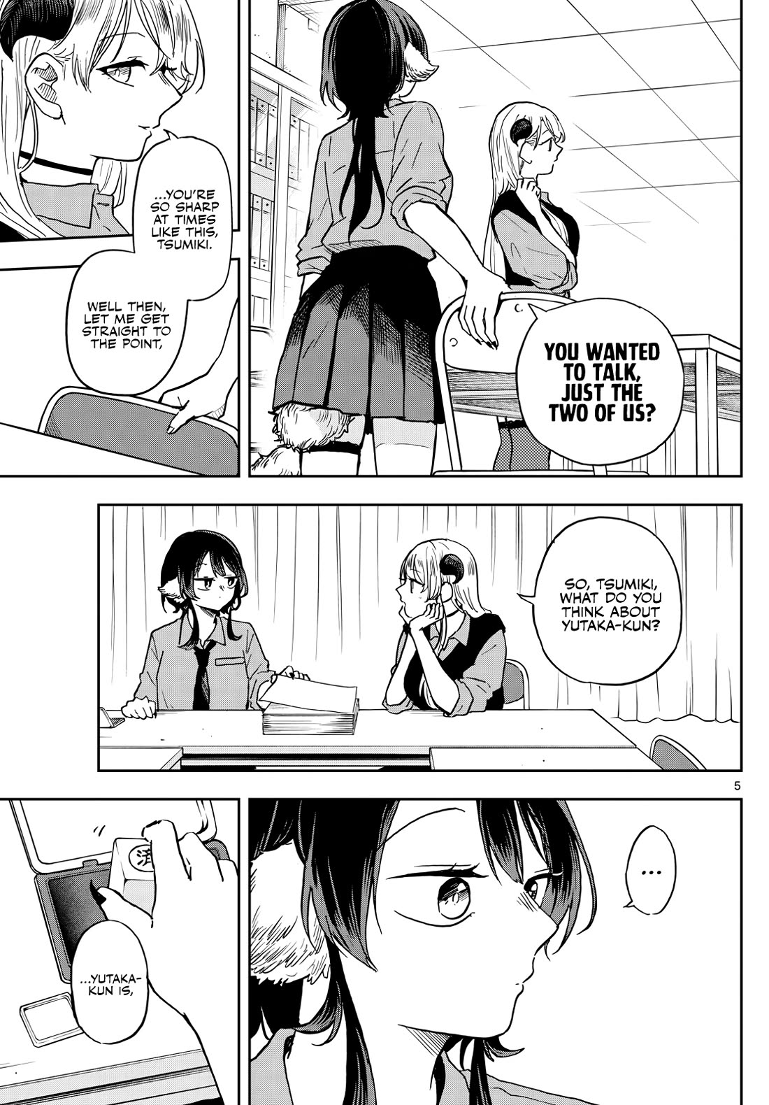 Tsumiki Ogami & the Strange Everyday Life. Chapter 37 page 5 - Chapter 37: Yumenaka-san and Fortune Telling