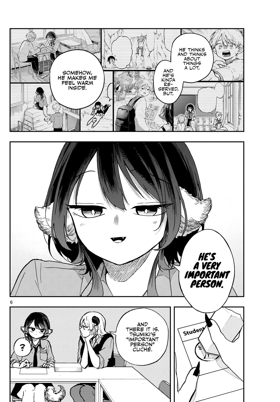 Tsumiki Ogami & the Strange Everyday Life. Chapter 37 page 6 - Chapter 37: Yumenaka-san and Fortune Telling