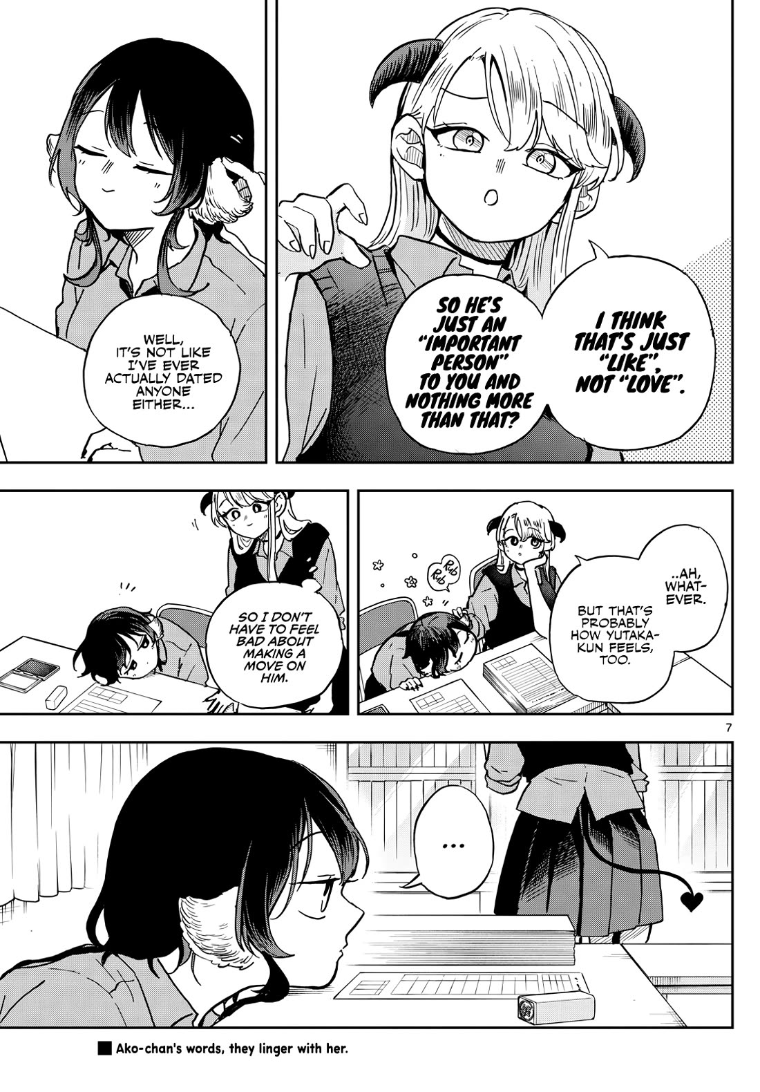 Tsumiki Ogami & the Strange Everyday Life. Chapter 37 page 7 - Chapter 37: Yumenaka-san and Fortune Telling