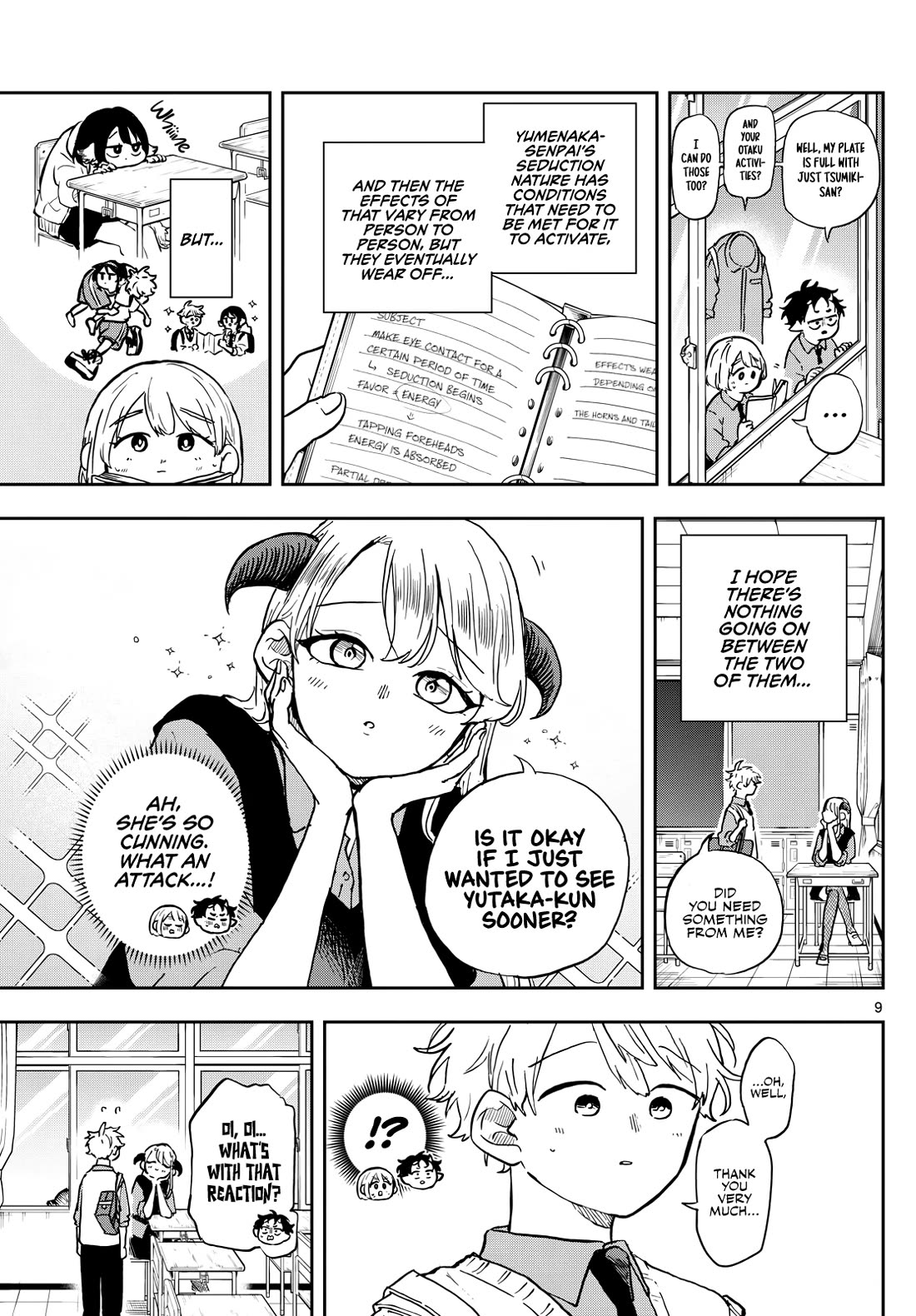 Tsumiki Ogami & the Strange Everyday Life. Chapter 37 page 9 - Chapter 37: Yumenaka-san and Fortune Telling